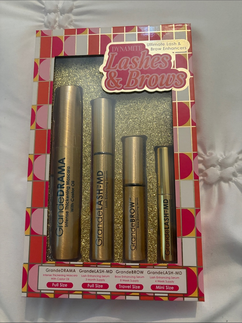 Dynamite Lashes & Brows Kit - Gold GrandeDRAMA Set